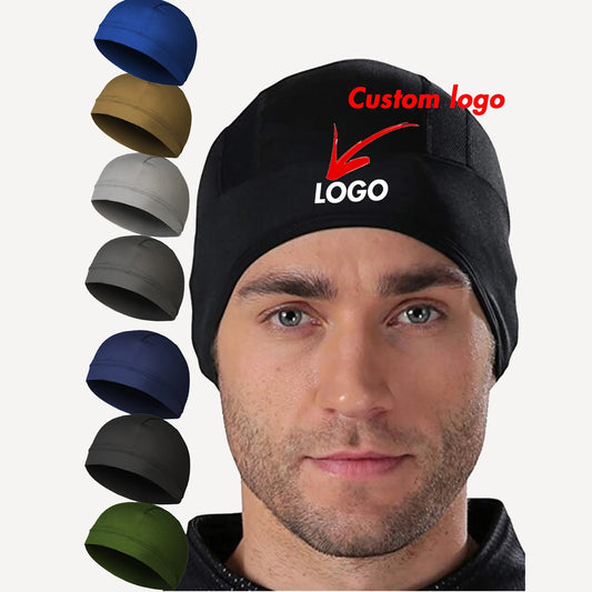 Musion Customized High-stretch Logo/Slogan Custom Personalized Sweat-absorbing Cap Super Cool Breathable Soft Hat for Cyclying