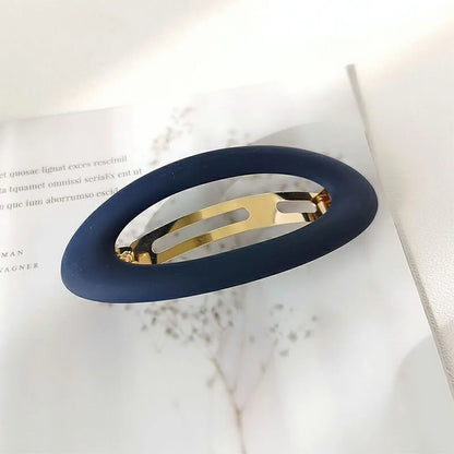 Matte Snap Hair Clips Women Hairpin Korean Hairclips Hair Barrette Ponytail Holder Girls Hair Accessories Hairgrips
