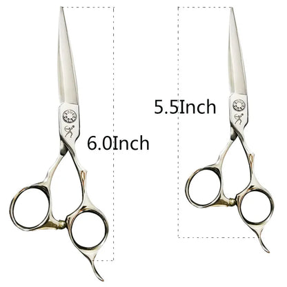 Titan professional barber hair scissor salon cutting  scissors hairdressing scissors Japan vg10 steel