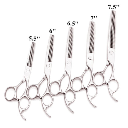 Professional Hair Scissors 5'' 6'' 7'' 8'' Japan Stainless Hairdressing Scissors Barber Thinning Shears Hair Cutting Scissors