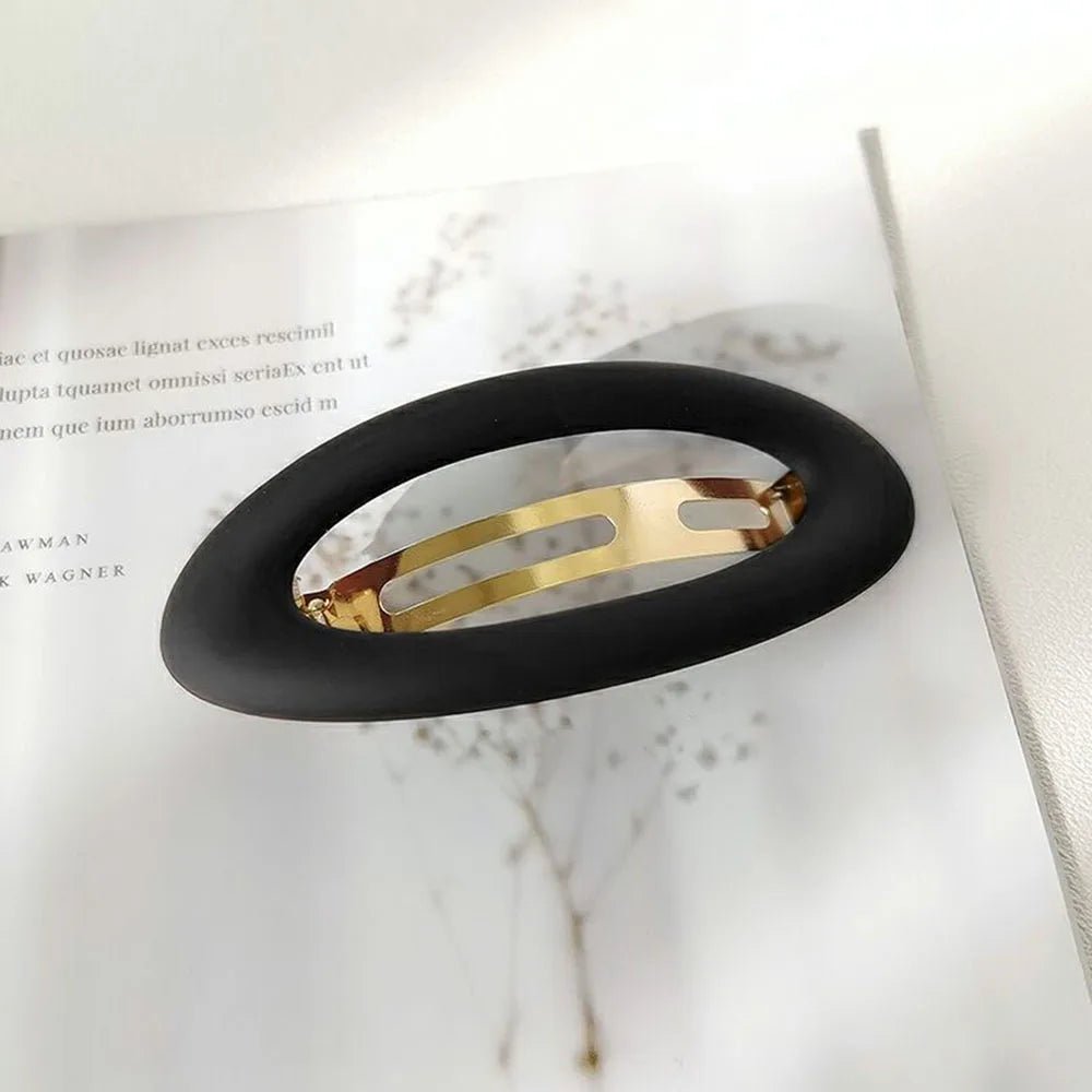 Matte Snap Hair Clips Women Hairpin Korean Hairclips Hair Barrette Ponytail Holder Girls Hair Accessories Hairgrips