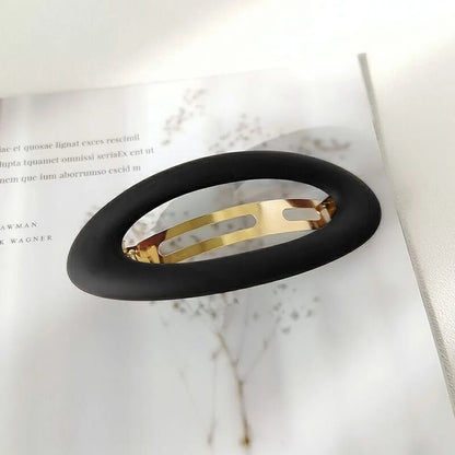 Matte Snap Hair Clips Women Hairpin Korean Hairclips Hair Barrette Ponytail Holder Girls Hair Accessories Hairgrips