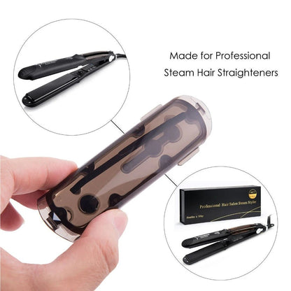 Steam Hair Straightener Professional Ceramic Vapor Flat Iron 450℉ Fast Heat Argan Oil Treatment Hair Care Tools