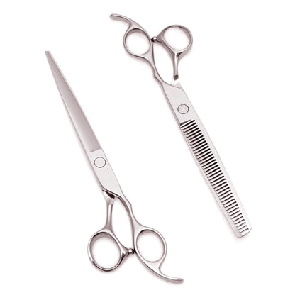 Professional Hair Scissors 5'' 6'' 7'' 8'' Japan Stainless Hairdressing Scissors Barber Thinning Shears Hair Cutting Scissors