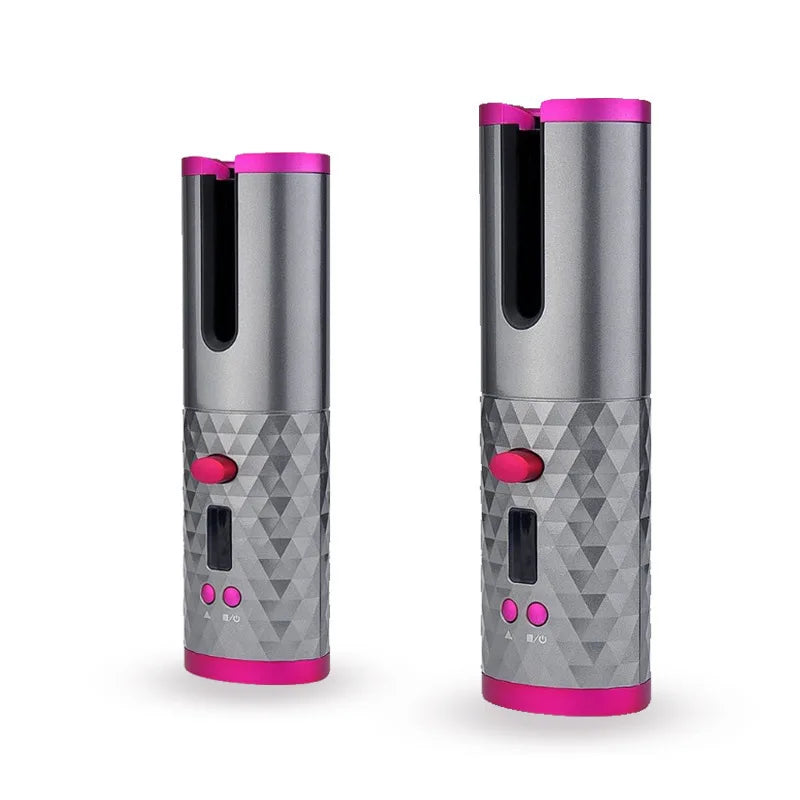 Portable Wireless Automatic Hair Curler 3 Color Options USB Charging Anti-Scalding Hair Curling Iron for Styling