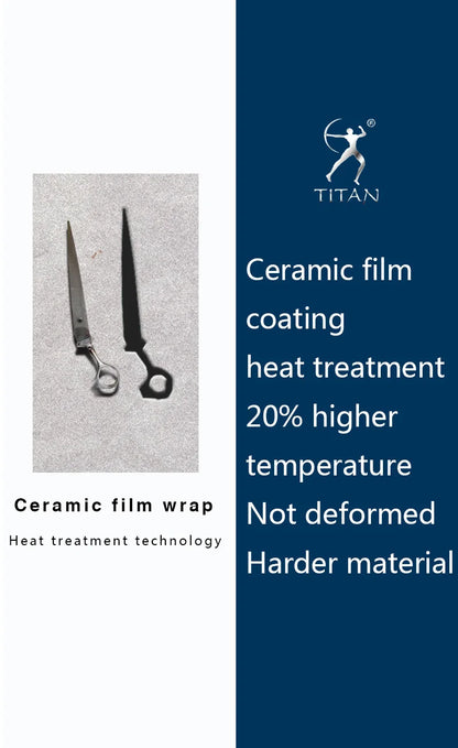 TITAN professional barber scissors hairdressing cutting thinning shear salon hair tool high-end cut scissors 6inch
