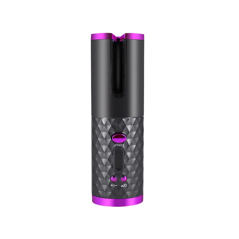 Portable Wireless Automatic Hair Curler 3 Color Options USB Charging Anti-Scalding Hair Curling Iron for Styling