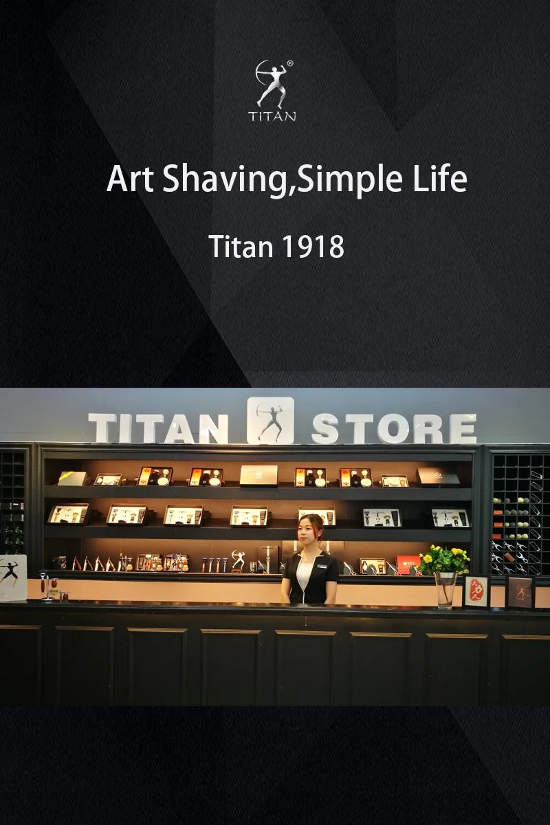 TITAN professional barber scissors hairdressing cutting thinning shear salon hair tool high-end cut scissors 6inch