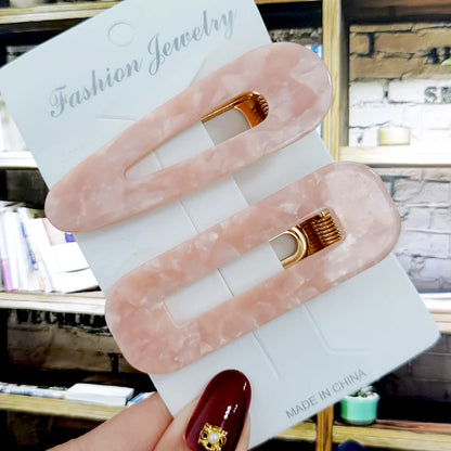 2/3pcs Hair Clip Set Acetate Hairpin Women Hair Accessories Jewelry Korean Femme Barrettes Hairgrip For Woman Girls Headwear
