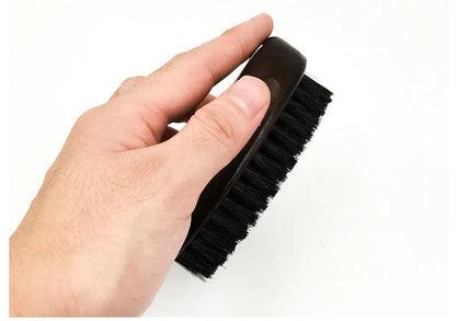 Fur Boar Hair Brush Men Bristle Wild Natural Barbershop Cleaning Professional Beard Brush Boar Soft Hairbrush Hair Styling Tools
