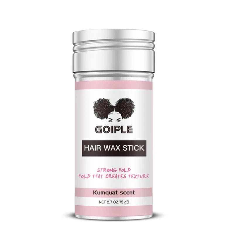 GOIPLE Broken Hair Finishing Cream Clay Styling Accessories Non Greasy Edge Control Custom Logo Natural Smooth Wax Stick For Wig