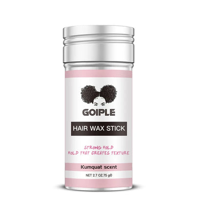 GOIPLE Broken Hair Finishing Cream Clay Styling Accessories Non Greasy Edge Control Custom Logo Natural Smooth Wax Stick For Wig