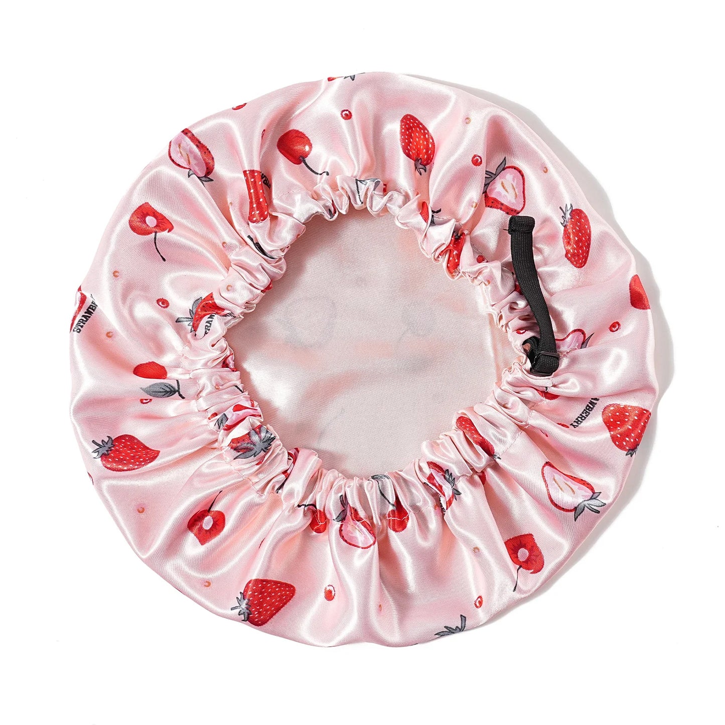 Children Bonnet New volume Edge Elastic fruit Printing Sleep Fashion Leisure Home Comfortable Nightcap Hair Cap