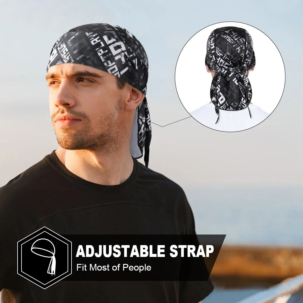 Summer  Men Women Cycling Pirate Cap Outdoor Sports Running Fishing Bicycle Golf Bandanas Cycle Head Scarf Hiking Headscarf