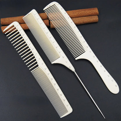 1PC High Quality Laser Scale Hair Comb Professional Hairdressing Comb Hair Brushes Salon Hair Cutting Styling Tools Barber Comb