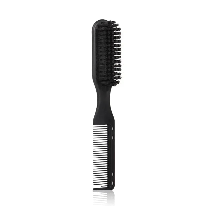 Men's Professional Barber Shaving Beard Brush Removal Neck Dusting Horse Hairbrush Face Mustache Salon Cleaning Styling Tools