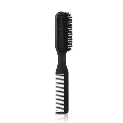 Men's Professional Barber Shaving Beard Brush Removal Neck Dusting Horse Hairbrush Face Mustache Salon Cleaning Styling Tools