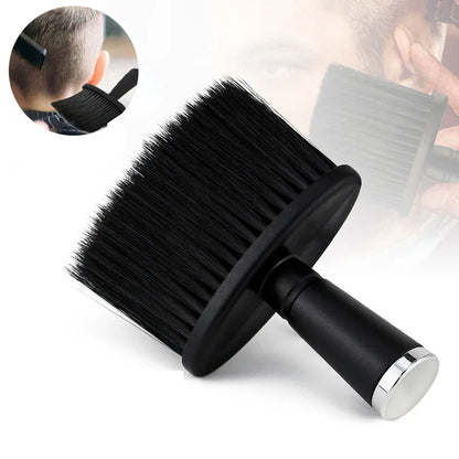 Soft Hair Brush Neck Face Duster Hairdressing Hair Cutting Broken Hair Cleaning Brush for Barber Salon Hairdressing Styling Tool