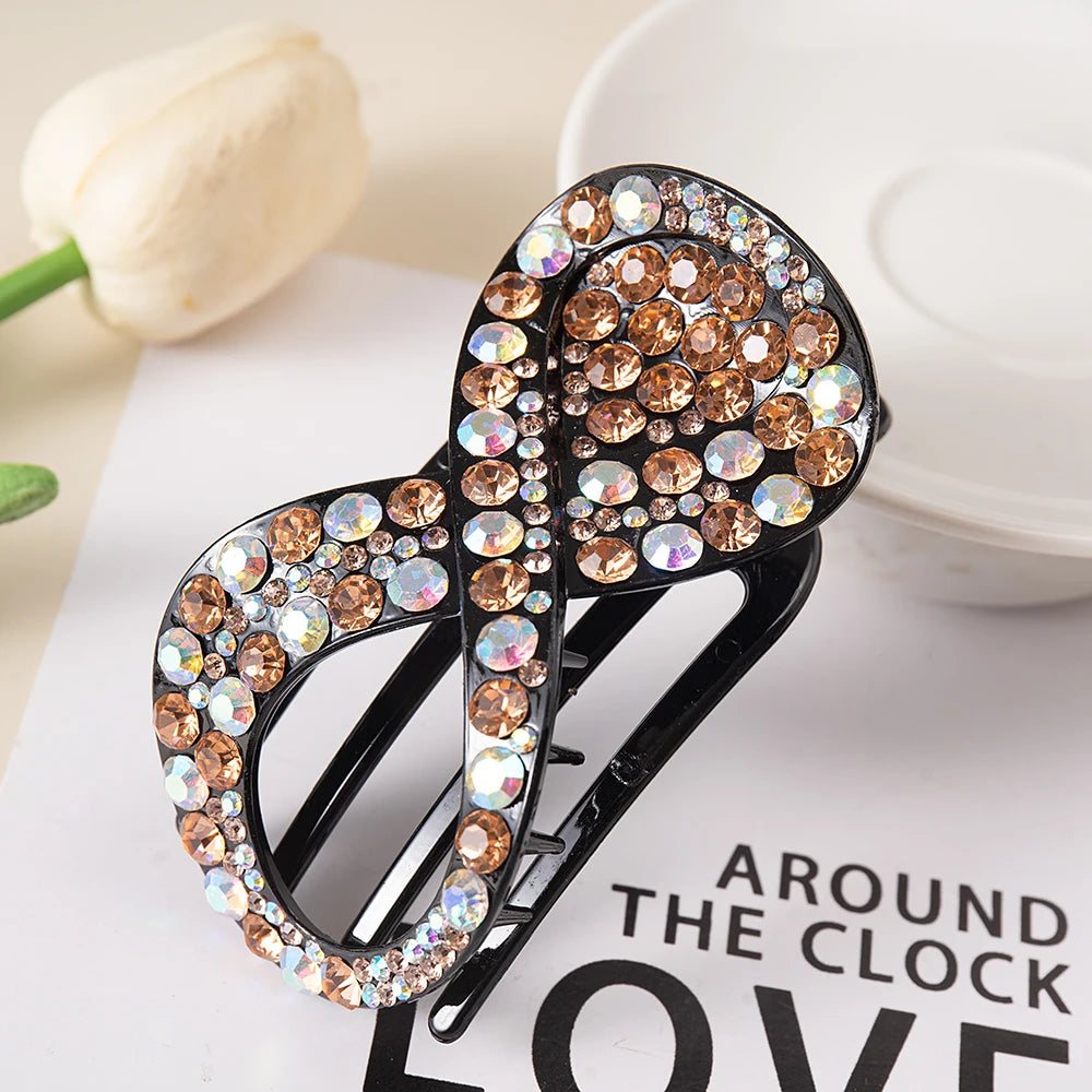 Women Large Hair Clamp Hair Clip Seamless Plastic Duckbill Claw for Women Girls Simple Hairpins Styling Tools Hair Accessories