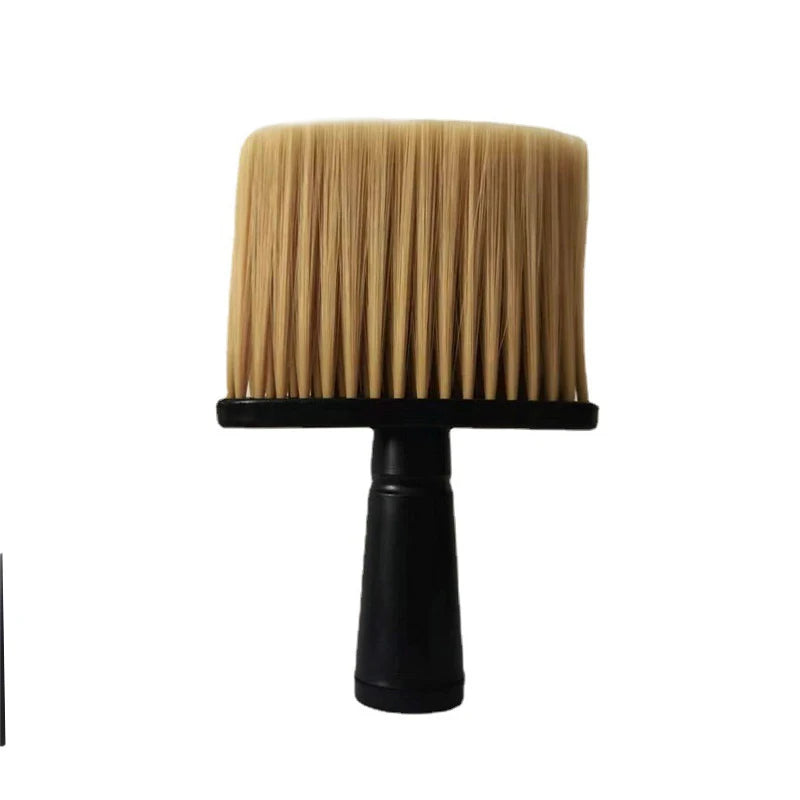 Soft Hair Brush Neck Face Duster Hairdressing Hair Cutting Broken Hair Cleaning Brush for Barber Salon Hairdressing Styling Tool