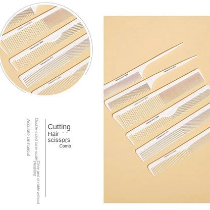 Hairdressing Carbon Comb Professional Hairdresser Cutting Comb Anti Static Hair Comb Haircut Tools Barber Hair Styling Comb