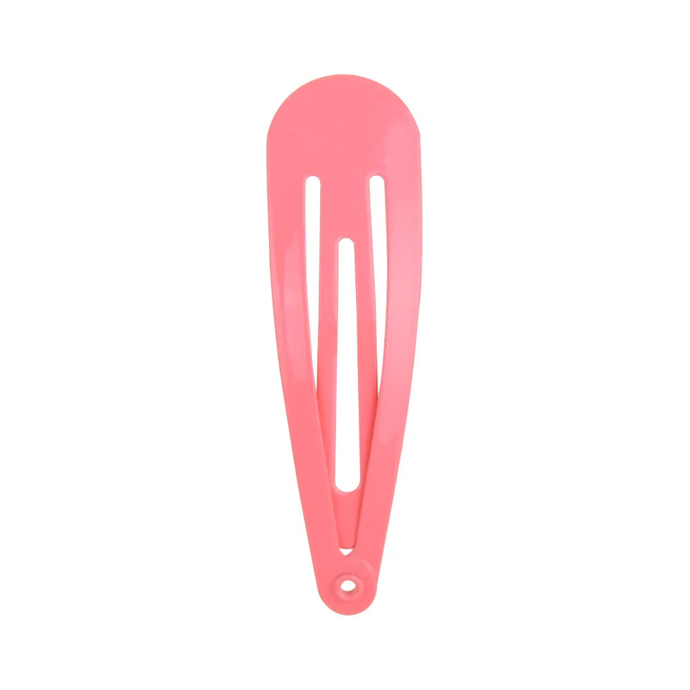 10Pcs Solid Colors BB Hairclips Girls Y2K Cute Small Barrettes Women Simple Metal Snap Clip Headdress Children Hair Accessories