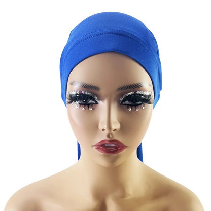 Loccap Unixes Braids Dreadlocks Opening at both ends Spandex Long Tail Bonnet Cap