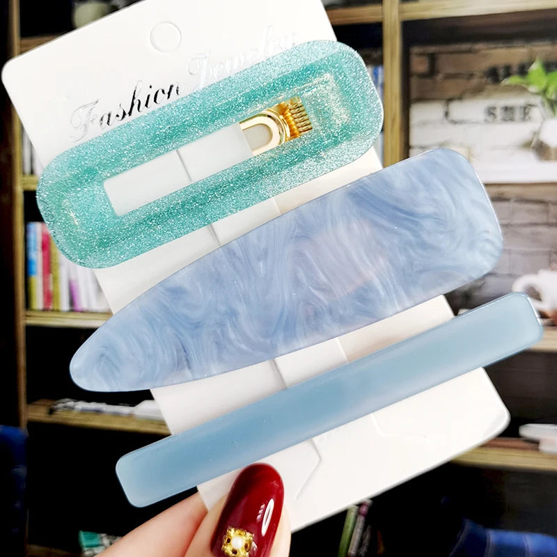 2/3pcs Hair Clip Set Acetate Hairpin Women Hair Accessories Jewelry Korean Femme Barrettes Hairgrip For Woman Girls Headwear