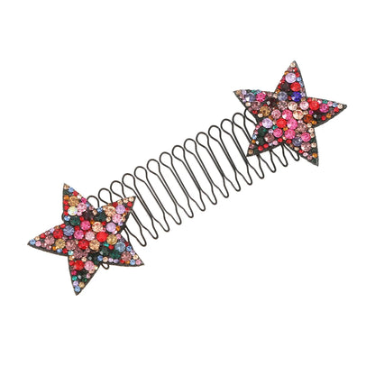 AWAYTR Women Invisible Broken Hair Hairpin Adult Tiara Tools Roll Curve Needle Bangs Fixed Insert Comb Styling Accessories