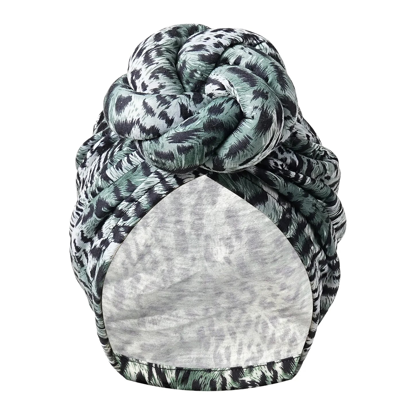New African Turban for Women Large Flower Stretch Turban Headwrap Beanie Hat Ladies Turbante Mujer Bandanas Chemo Cap Head Cover