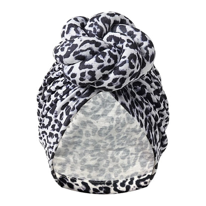 New African Turban for Women Large Flower Stretch Turban Headwrap Beanie Hat Ladies Turbante Mujer Bandanas Chemo Cap Head Cover
