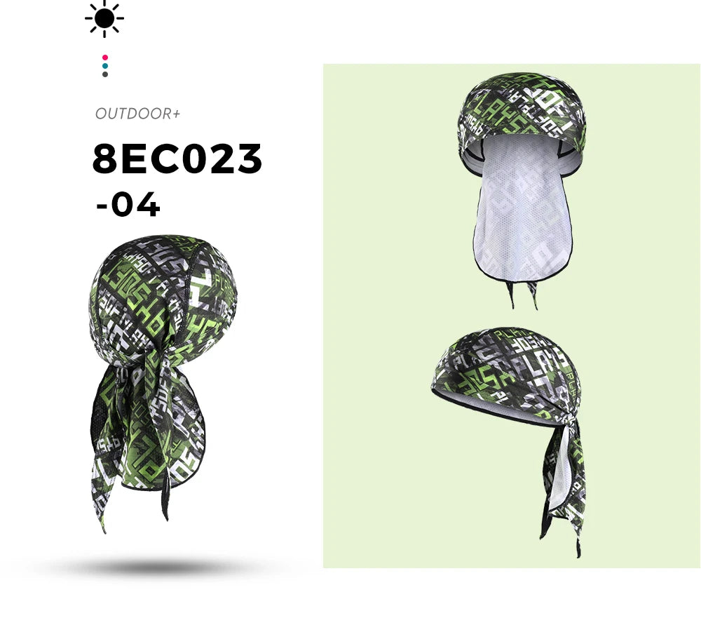 Summer  Men Women Cycling Pirate Cap Outdoor Sports Running Fishing Bicycle Golf Bandanas Cycle Head Scarf Hiking Headscarf