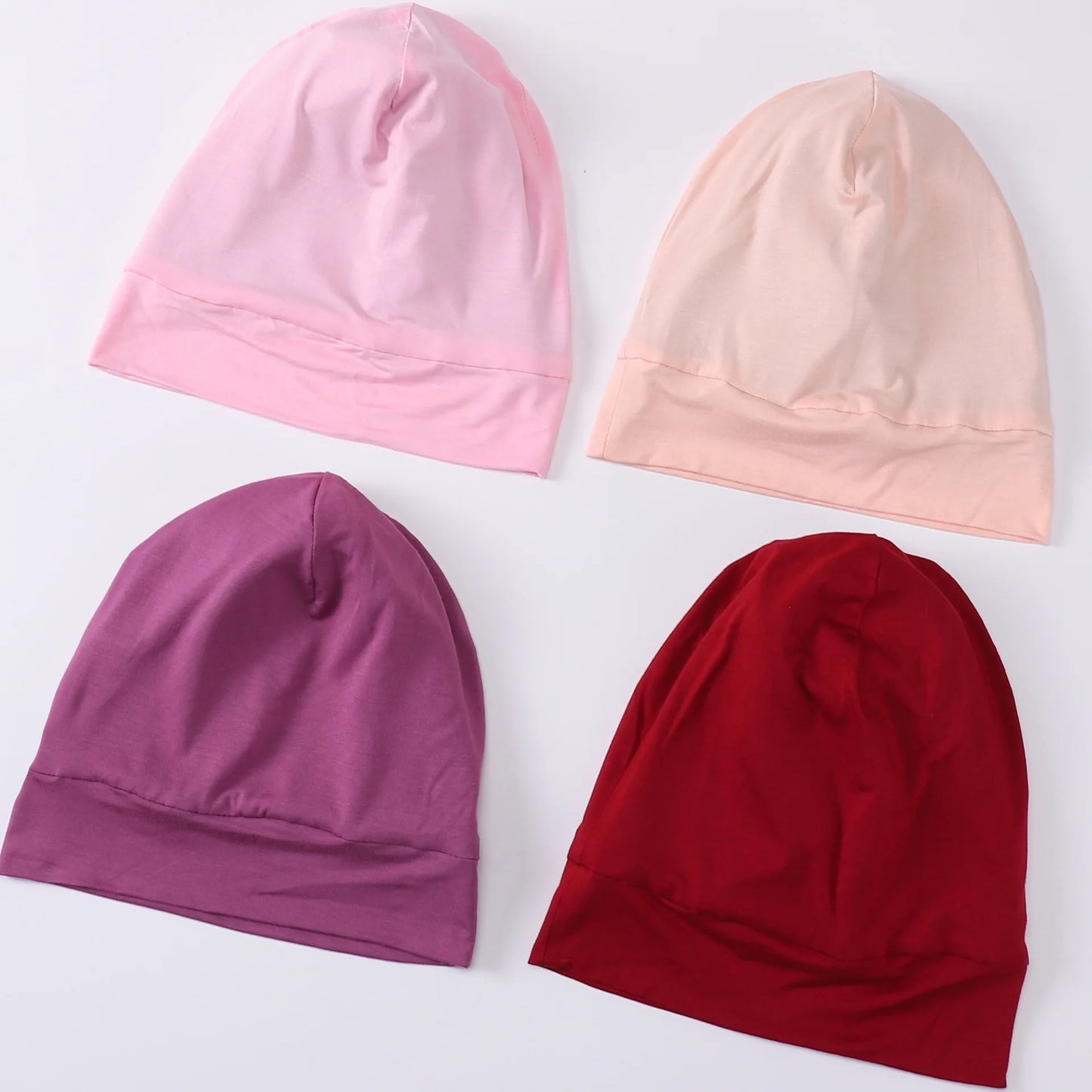 Double Layers Satin Hair Care Nightcap For Curly Hair Long Hair Women Men Reversible Satin Bonnet Hair Caps Accessories Headwear