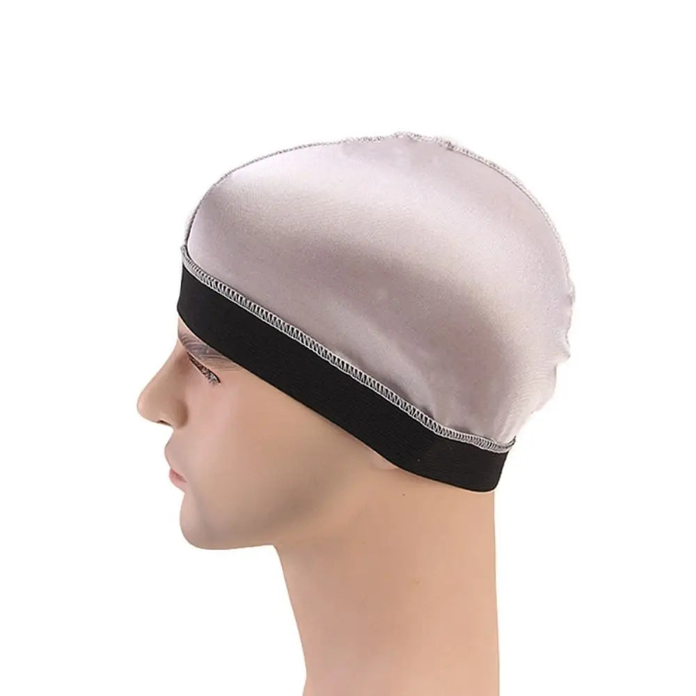Men Pure Color Caps Durag Hats Bonnet Elastic Breathable Wave Caps Polyester Multicolor Durag Cap Men Outdoor Wave Caps