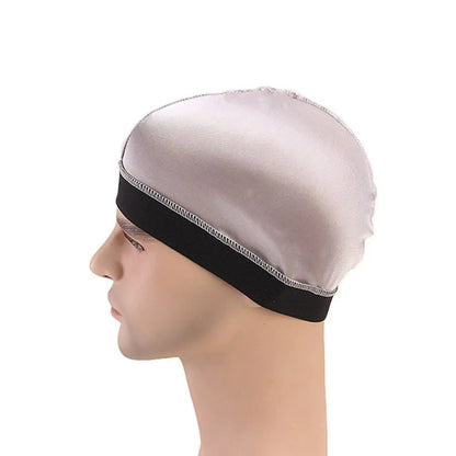 Men Pure Color Caps Durag Hats Bonnet Elastic Breathable Wave Caps Polyester Multicolor Durag Cap Men Outdoor Wave Caps