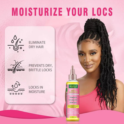 Rose & Black Castor Oil for Hair Growth Edge Control Wax Set No Flaking Black Hair Edge Styling Gel Smoother Braid Bonnet