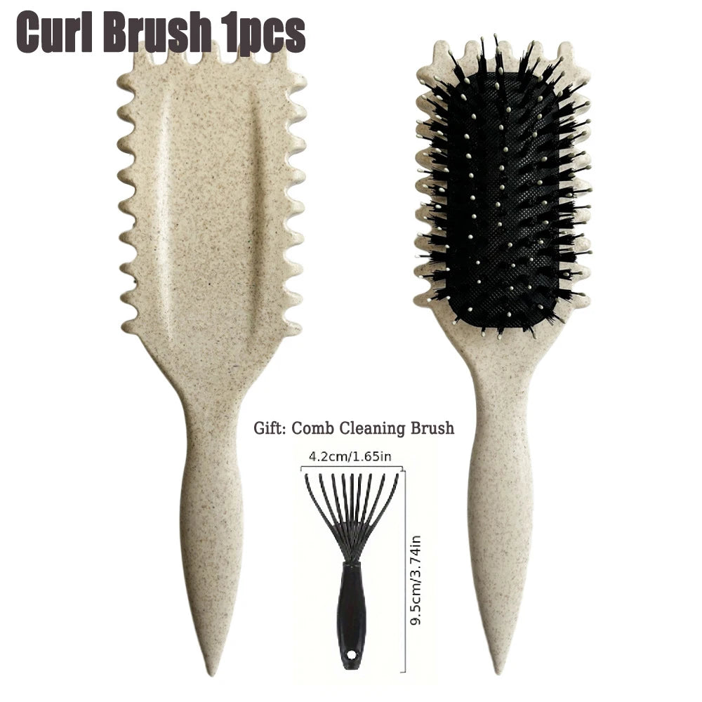 Curl Define Styling Brush brosse cheveux femme Detangling Hair Brush Tangled Hair Comb Shaping Defining Curl Barber Styling Tool