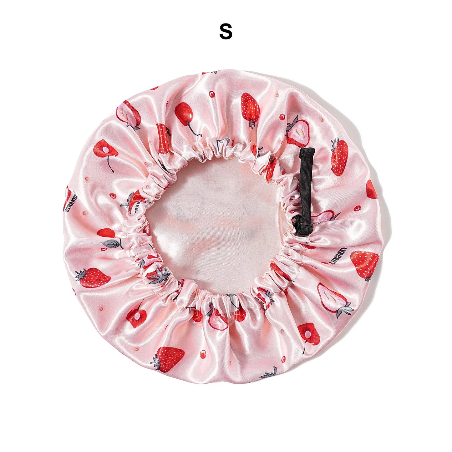 Children Bonnet New volume Edge Elastic fruit Printing Sleep Fashion Leisure Home Comfortable Nightcap Hair Cap