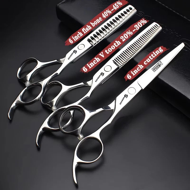Cutting Thinning 6inch/6.5/7inch/7.5 inch Scissors Japan Professional hairdressing Scissors Barber Sharp Hair Cutting Shears