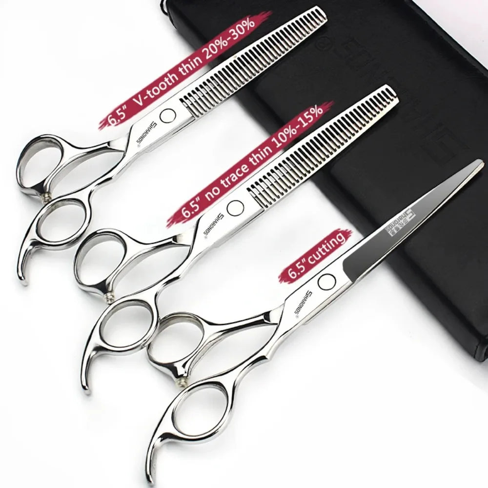 Cutting Thinning 6inch/6.5/7inch/7.5 inch Scissors Japan Professional hairdressing Scissors Barber Sharp Hair Cutting Shears