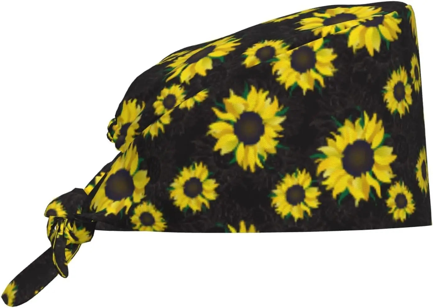 Japanese Wave Working Cap Scrub Cap with Sweatband Adjustable Unisex Women Tie Back Hat Nurse  Caps