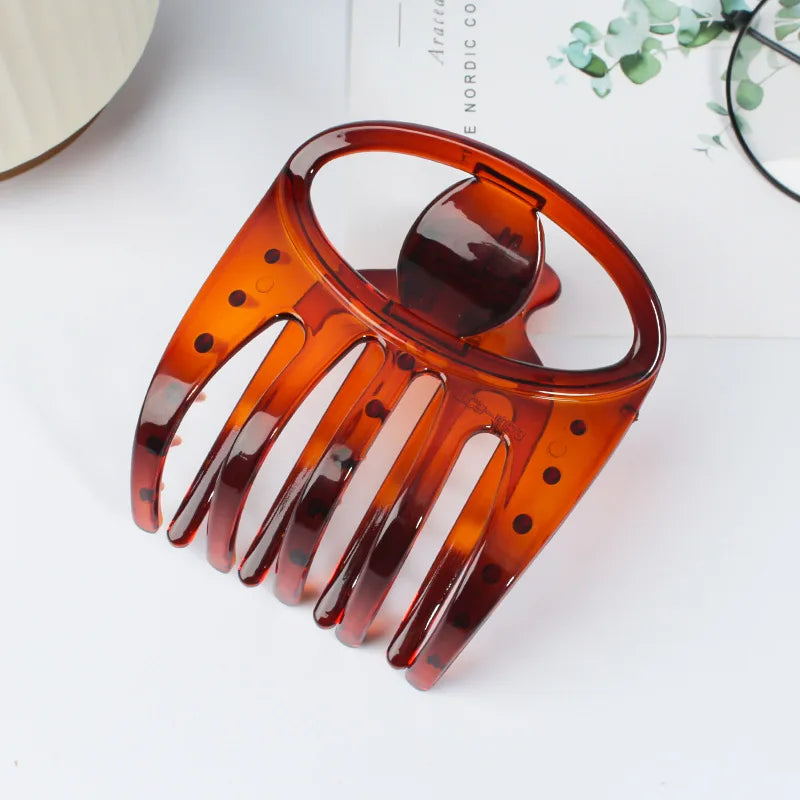 Women Large Hair Clamp Hair Clip Seamless Plastic Duckbill Claw for Women Girls Simple Hairpins Styling Tools Hair Accessories