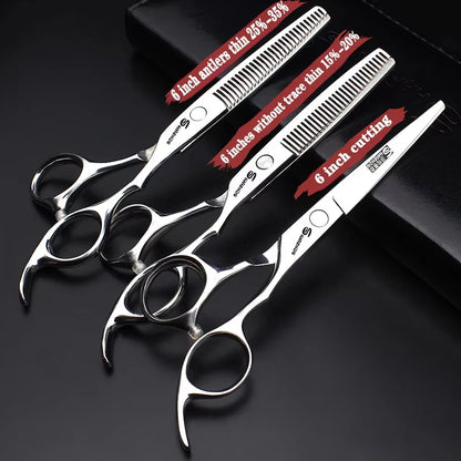 Cutting Thinning 6inch/6.5/7inch/7.5 inch Scissors Japan Professional hairdressing Scissors Barber Sharp Hair Cutting Shears