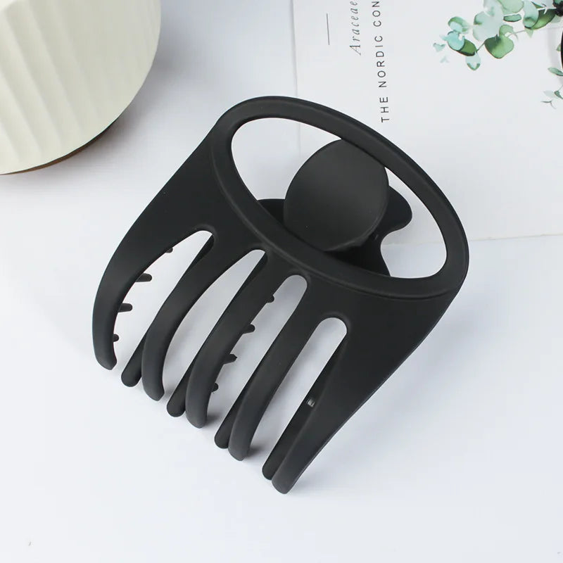 Women Large Hair Clamp Hair Clip Seamless Plastic Duckbill Claw for Women Girls Simple Hairpins Styling Tools Hair Accessories