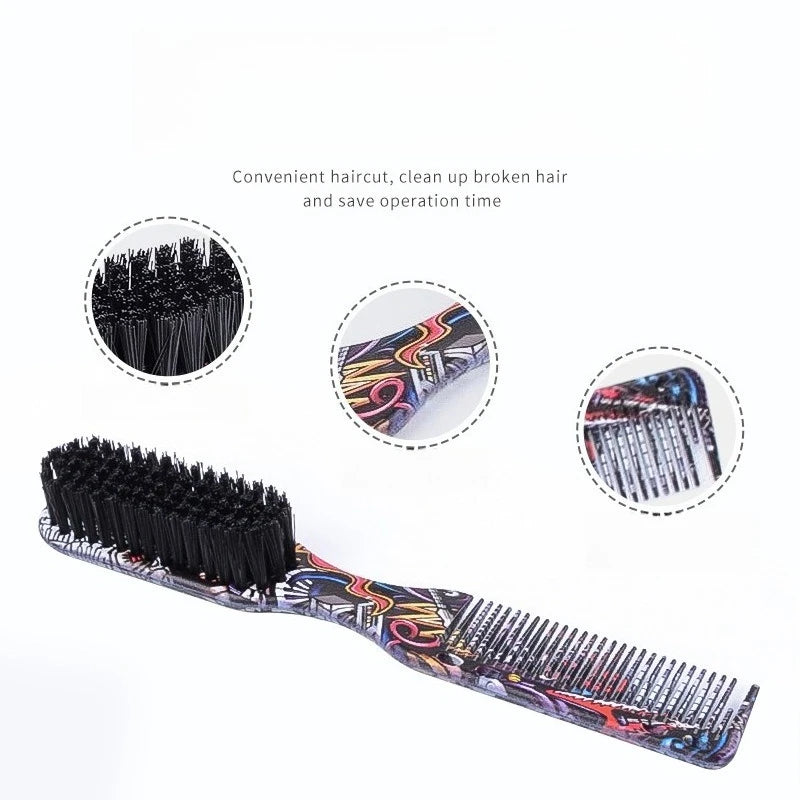 1-3Pcs Professional Barber Hair Cleaning Brush Hairdressing Neck Duster Broken Hair Remove Tools Beard Brush Styling Accessories
