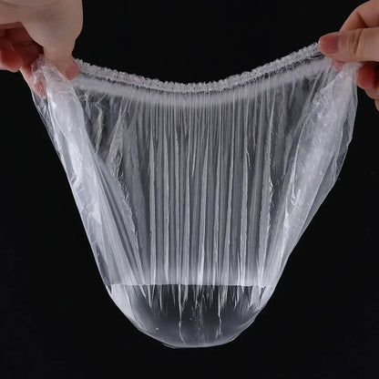 Hotel Sauna Shower Cap Salon Satin Hat to Sleep Bonnets Silk Hood Plastic Disposable Hair Caps Bathroom Water Proof Spa Woman