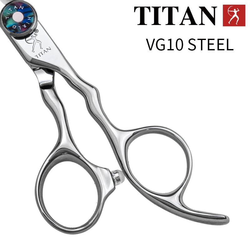 TITAN professional barber scissors hairdressing cutting thinning shear salon hair tool high-end cut scissors 6inch