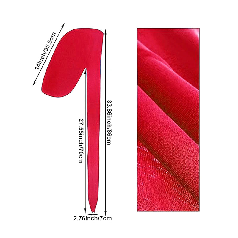 ZZ Silky Durag For Kids Boys Adult Long Tailed Pirate Hat Hip-Hop Bandanas Doo Rag Turban Waves Cap Headwear Pre-Tied Headwrap