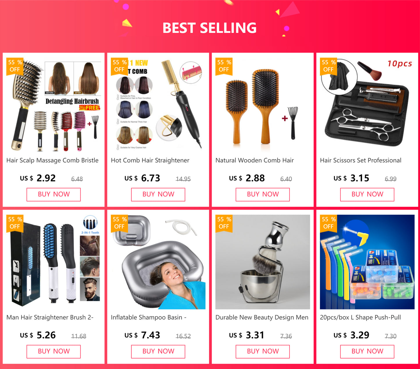 1PC High Quality Laser Scale Hair Comb Professional Hairdressing Comb Hair Brushes Salon Hair Cutting Styling Tools Barber Comb