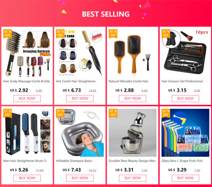 1PC High Quality Laser Scale Hair Comb Professional Hairdressing Comb Hair Brushes Salon Hair Cutting Styling Tools Barber Comb